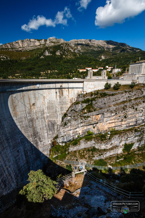 photo barrage edf lac castillon verdon